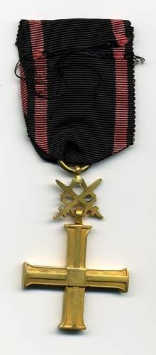 The Cross and Medal of Independence