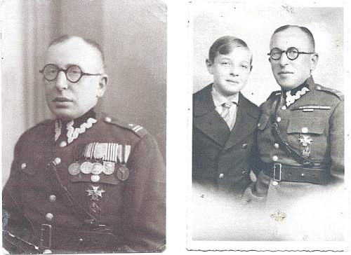 Photo of an officer and his child - suspect Polish military, any further info greatly appreciated!