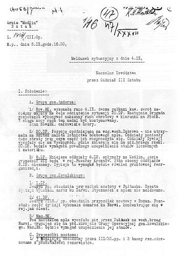 Original Documents – Military Communiqués, Letters, etc.