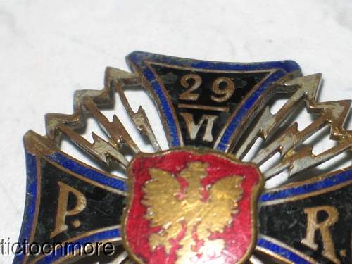 Pre-war Badge thread