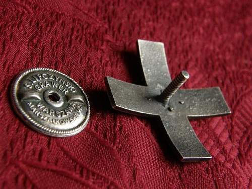 Polish Signal Cadet Regimental Badge