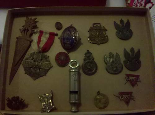 Polish American WWI medal grouping