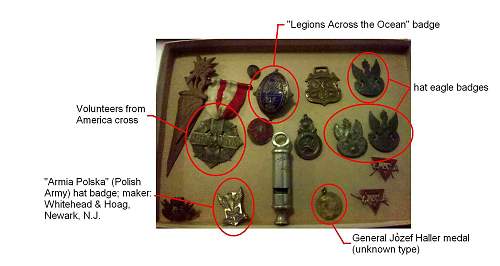 Polish American WWI medal grouping
