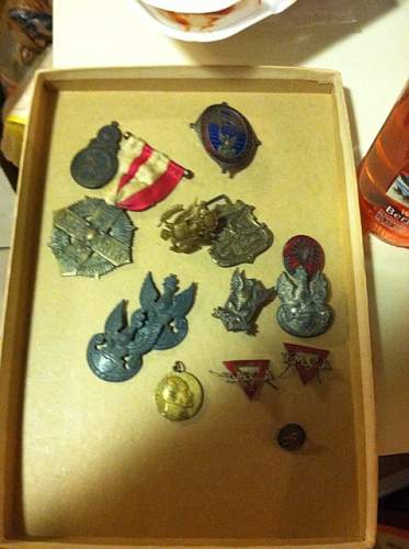 Polish American WWI medal grouping