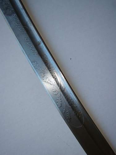 EBay wz.21 sword engraved 11p U #190594286150