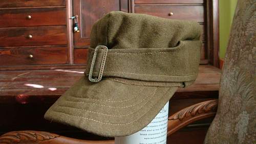 Wz.35 or 37 Polish Field Cap,  maybe private purchase from a tailor, 100% original pre-war ?