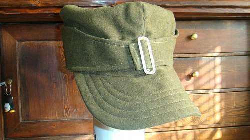Wz.35 or 37 Polish Field Cap,  maybe private purchase from a tailor, 100% original pre-war ?