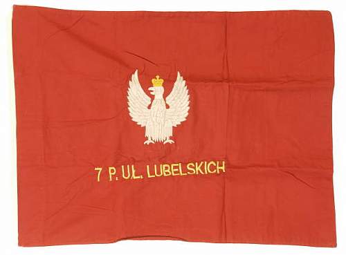 Reproduction Polish military flags etc