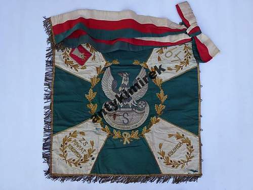 Reproduction Polish military flags etc