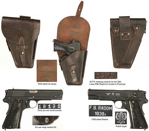 1939 dated Wz.35 Polish Vis Pistol, in firing condition, in storage, for Sale or Trade