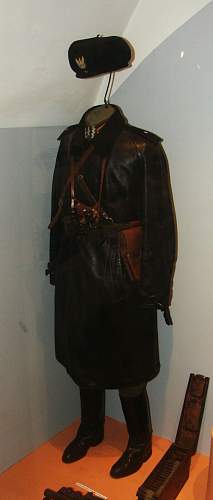 Black Leather Coat of the 10th Motorized Cavalry Brigade