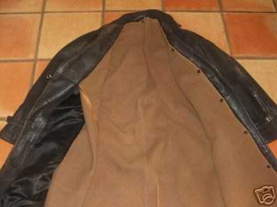 Black Leather Coat of the 10th Motorized Cavalry Brigade