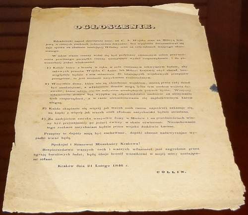 Original Documents – Military Communiqués, Letters, etc.