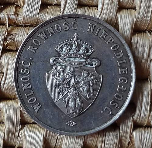 Early Patriotic Table Medals