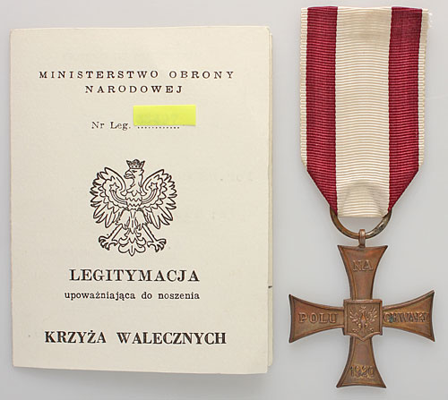 Cross of Valour (Krzy&#380; Walecznych) – Pre-WW2 Types