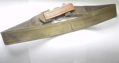 Pre-War Polish Officer's Salon/Dress belt - 100% original Pre-War ?