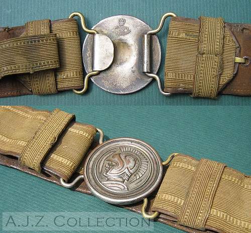 Pre-War Polish Officer's Salon/Dress belt - 100% original Pre-War ?
