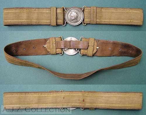 Pre-War Polish Officer's Salon/Dress belt - 100% original Pre-War ?