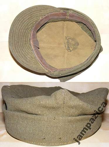 Wz.35 or wz.37  (Pre-War)Polish Officer's Tailor made Field Cap  - 100% original Pre-War ?
