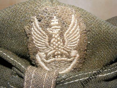 Wz.35 or wz.37  (Pre-War)Polish Officer's Tailor made Field Cap  - 100% original Pre-War ?