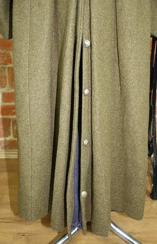 Wz.36 Polish Army  Infantry Captain's Greatcoat, 100% original Pre-War ?