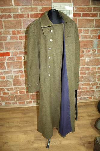 Wz.36 Polish Army  Infantry Captain's Greatcoat, 100% original Pre-War ?