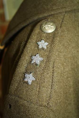 Wz.36 Polish Army  Infantry Captain's Greatcoat, 100% original Pre-War ?