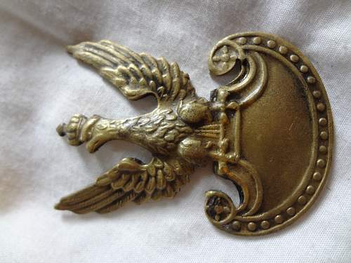 either polish or german skull badge and eagle badge?