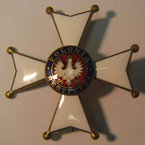 The Order of Poland Restored (Polonia Restituta)