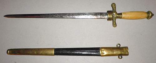 Polish dress dagger pre ww2 called kordziki