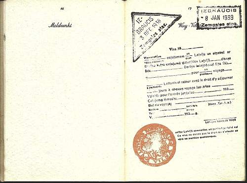 Escaping Poland 1939: fake Polish passport ?