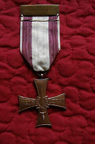 Cross of Valour (Krzy&#380; Walecznych) – Pre-WW2 Types