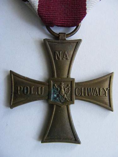 Cross of Valour (Krzy&#380; Walecznych) – Pre-WW2 Types