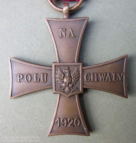 Cross of Valour (Krzy&#380; Walecznych) – Pre-WW2 Types