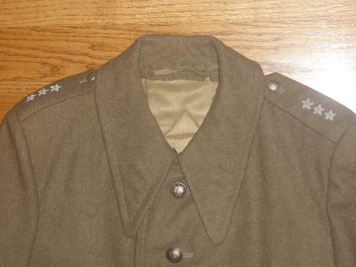 Wz.36 Polish Infantry Officer Tunic and Greatcoat - 100% original pre-war ?