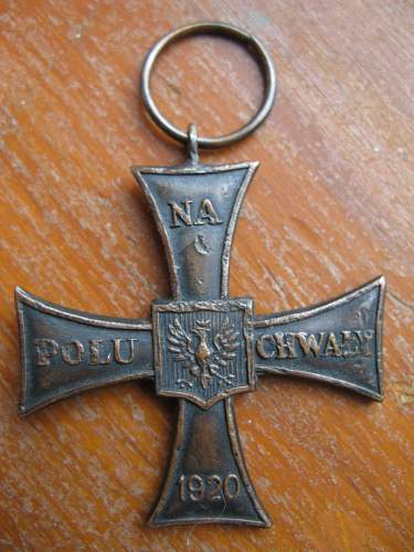 Cross of Valour (Krzy&#380; Walecznych) – Pre-WW2 Types