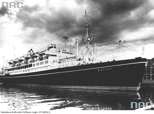 Luxury polish liners m/s Batory and m/s Pilsudski