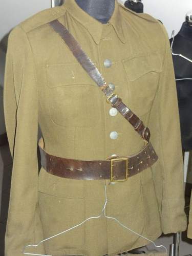 Wz.36 Polish officer's tunic and summer tunic - 100% original pre-war ?