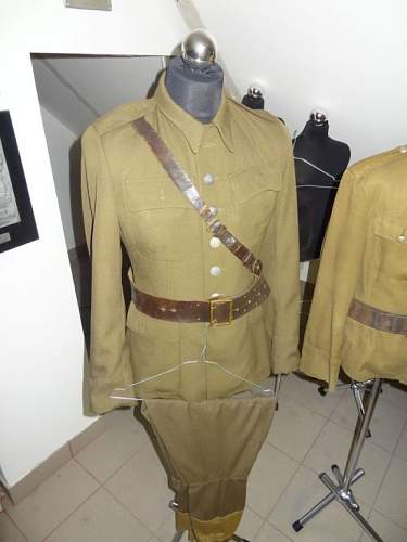 Wz.36 Polish officer's tunic and summer tunic - 100% original pre-war ?
