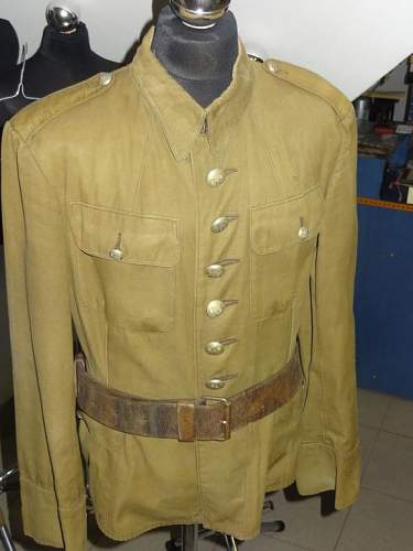 Wz.36 Polish officer's tunic and summer tunic - 100% original pre-war ?
