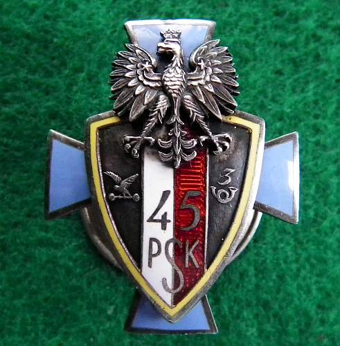 Badge 8 Pu&#322;k U&#322;anów ks.Józefa Poniatowskiego