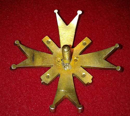 9th Regiment field artillery badge Pre War ?