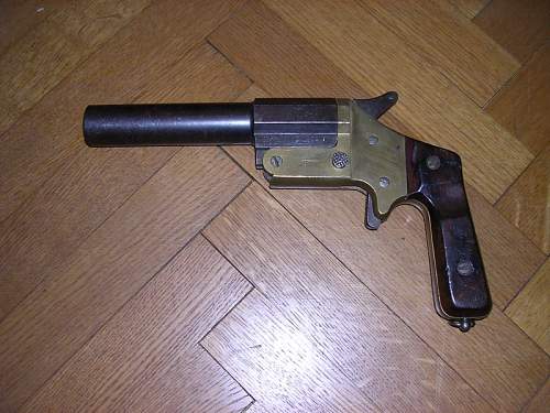 Wz.24 Perkun Flare Pistol (Pistolet sygna&#322;owy Perkun wz.1924), 100% original pre-war ?