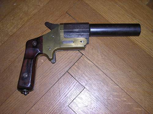 Wz.24 Perkun Flare Pistol (Pistolet sygna&#322;owy Perkun wz.1924), 100% original pre-war ?