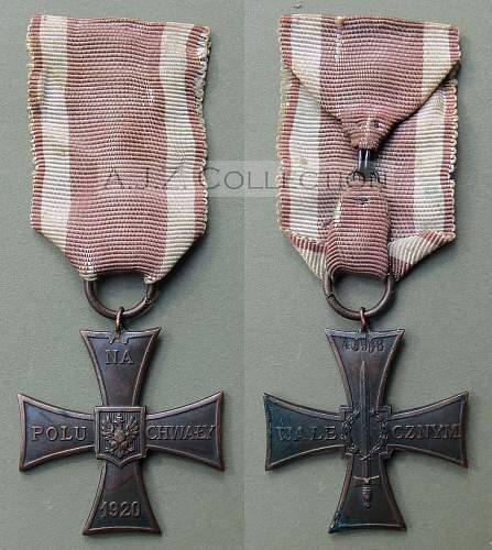 Cross of Valour (Krzy&#380; Walecznych) – Pre-WW2 Types