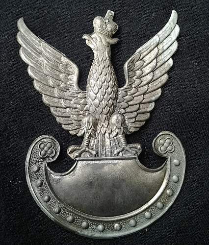 Polish  pre war hat eagle