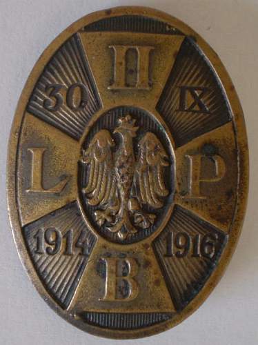 Odznaka II Brygady Legionów