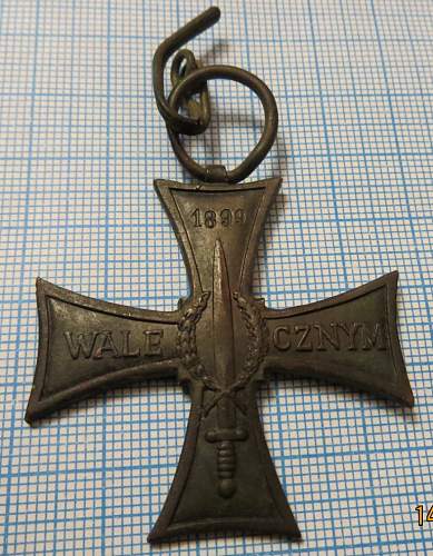 Cross of Valour (Krzy&#380; Walecznych) – Pre-WW2 Types