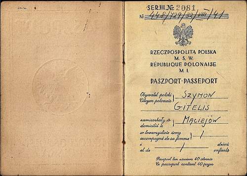 Polish passports -  refugees - Tokyo