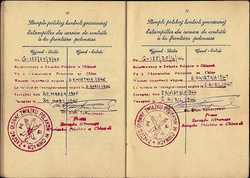 Polish passports -  refugees - Tokyo